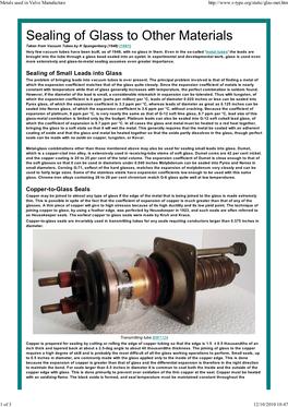 Metals Used in Valve Manufa