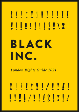 2021 London Rights Guide