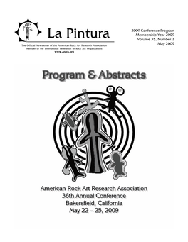 La Pintura Membership Year 2009 Volume 35, Number 2