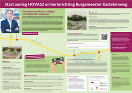 Aanleg HOVASZ En Herinrichting Burgemeester Kasteleinweg