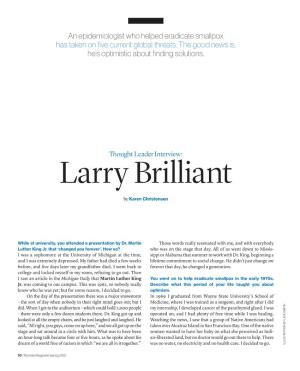 Larry Brilliant