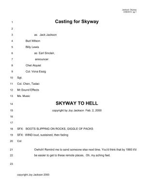 Skyway to Hell