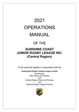 2021 Operations Manual