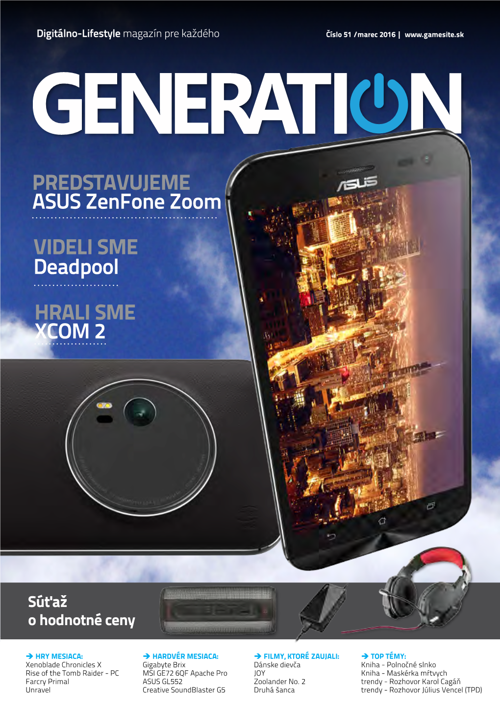 PREDSTAVUJEME ASUS Zenfone Zoom VIDELI SME Deadpool