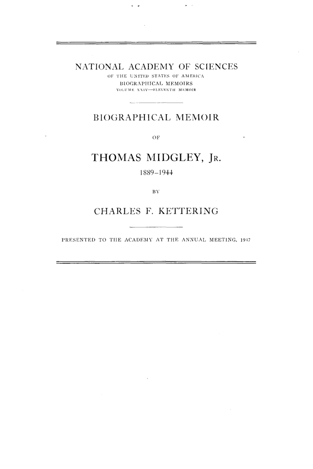 Thomas Midgley, Jr