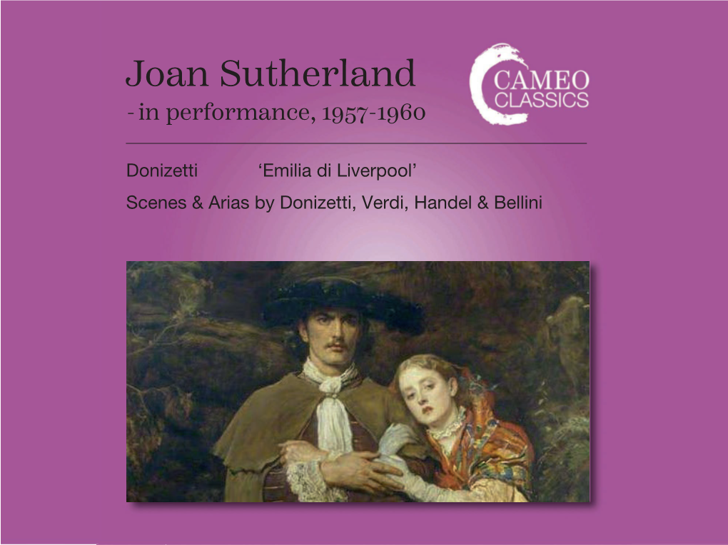 JOAN SUTHERLAND John Pritchard (1918–89)