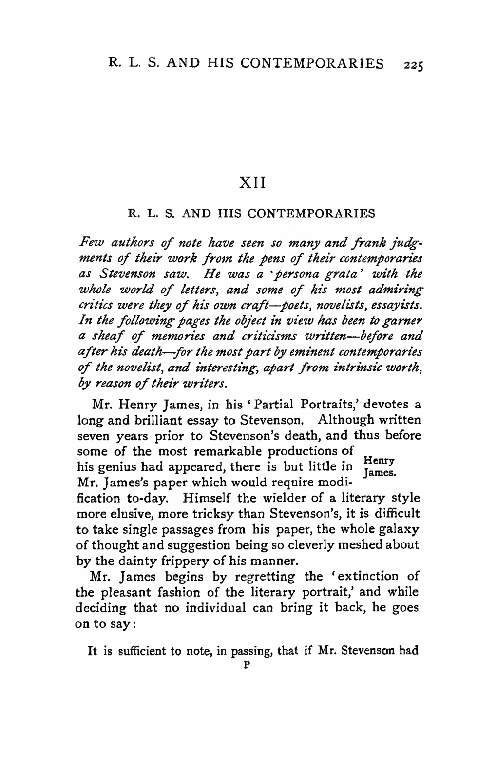 Stevensoniana; an Anecdotal Life and Appreciation of Robert Louis Stevenson, Ed. from the Writings of JM Barrie, SR Crocket