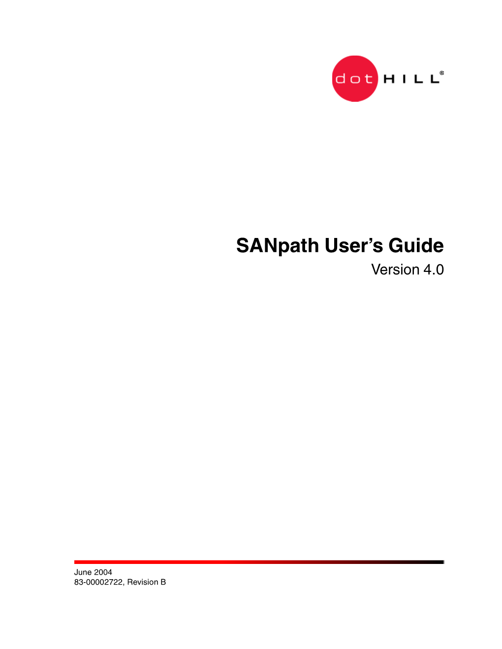 Sanpath User's Guide