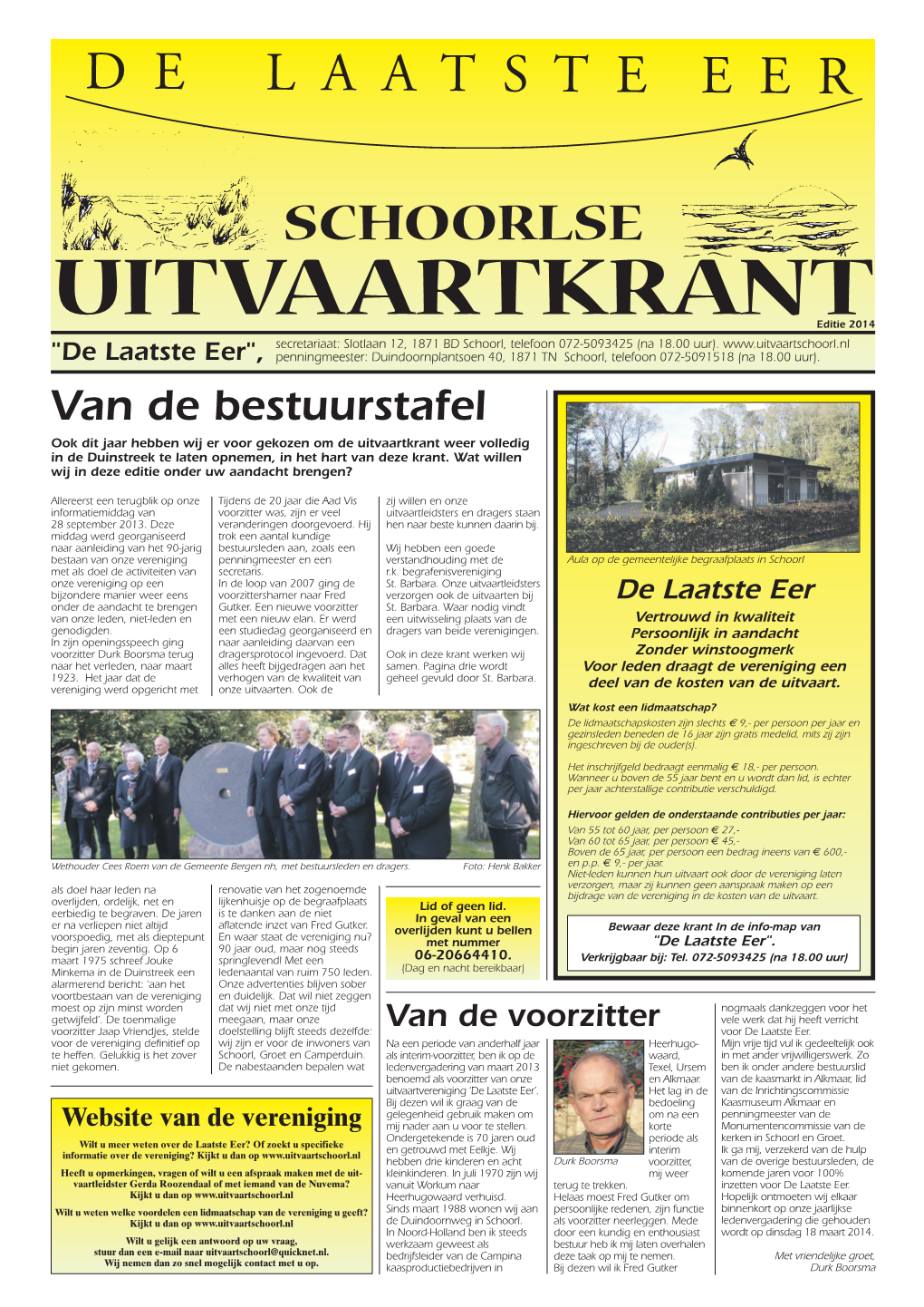 Uitvaartkrant 2014