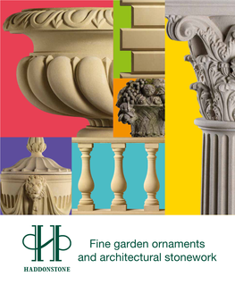 Fine Garden Ornaments and Architectural Stonework