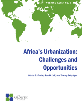 Africa's Urbanization