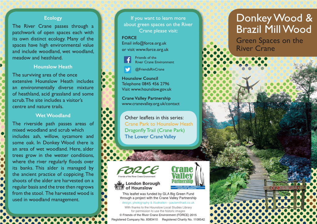 Donkey Woods Leaflet Front Cover A4.Indd