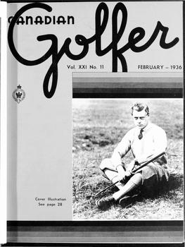 Canadian Golfer, February, 1936