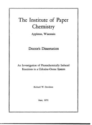 The Institute of Paper Chemistry
