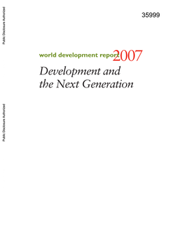 World Development Report