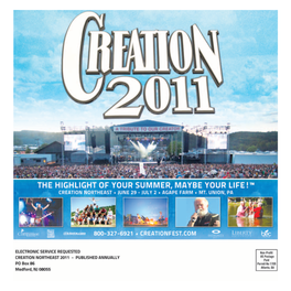CREATIONNORTHEAST2011 a Tribute to Our Creator™