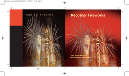 Recorder Fireworks Red BOOKLET24 17/08/2011 16:52 Page 1