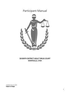 San Juan County Adult Drug Court Participant Handbook