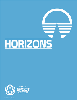 1983 Horizons Cast Member Guide (EPCOT)