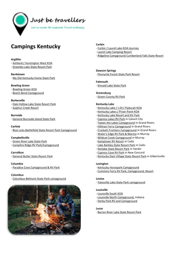 Campings Kentucky