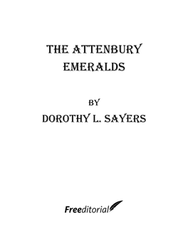 The Attenbury Emeralds