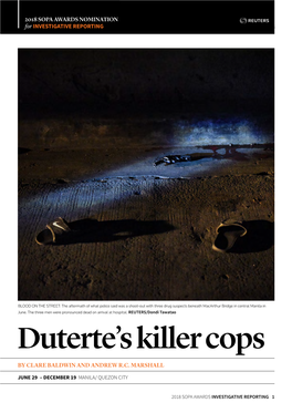 Duterte's Killer Cops