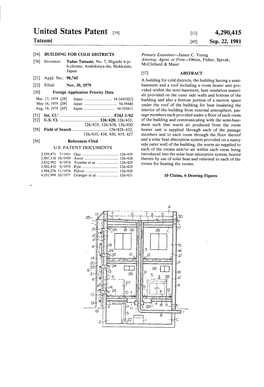 United States Patent (19) 11 4,290,415 Tatsumi 45 Sep