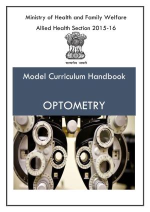 Model Curriculum Handbook