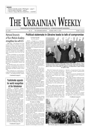 The Ukrainian Weekly 2007, No.15