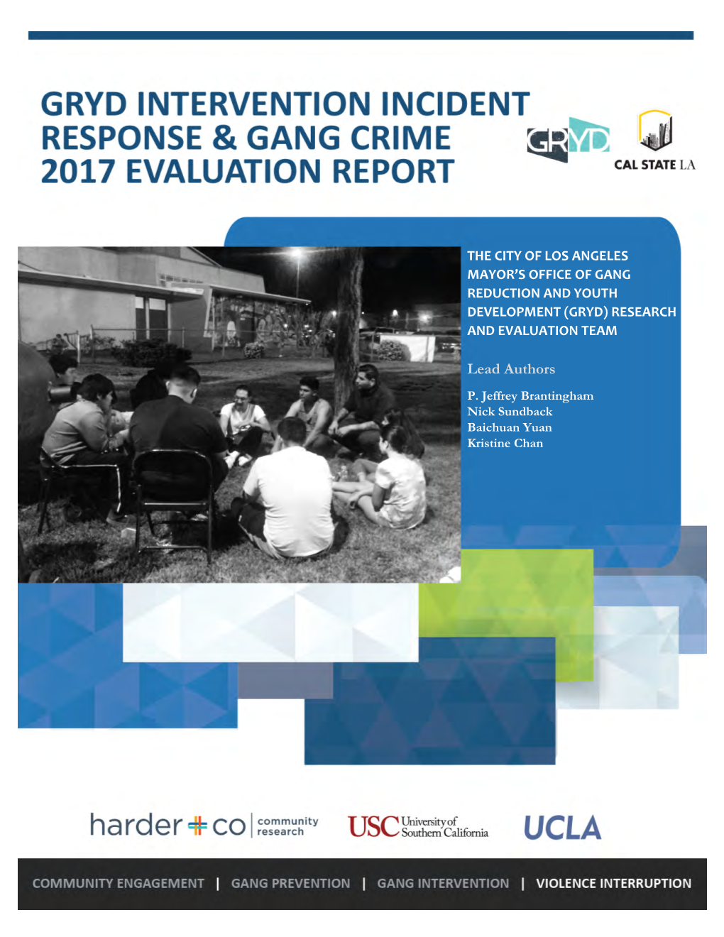 GRYD IR Gang Crimes and by LAPD Gang Crimes City Wide