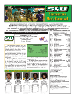 Southeastern Men's Basketball