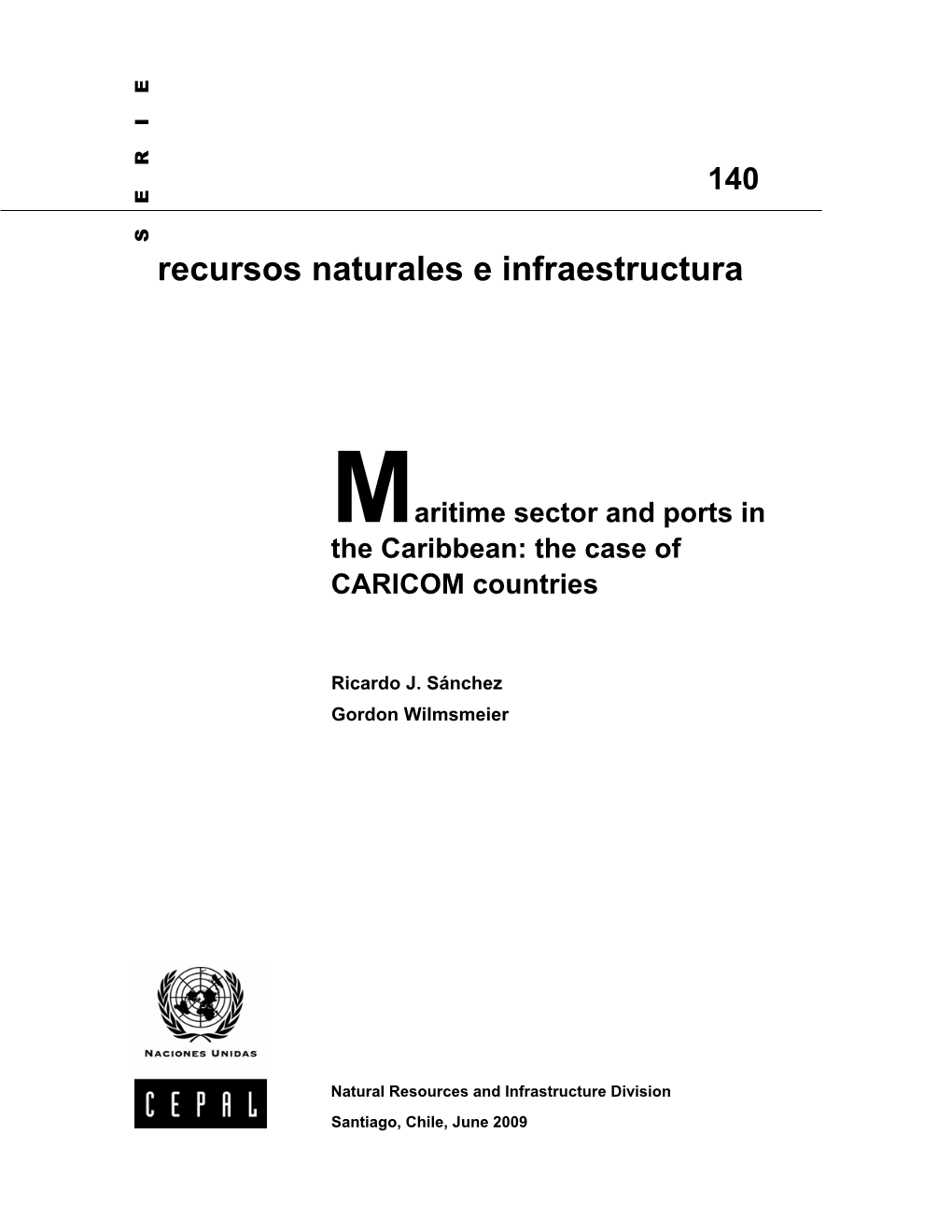 Maritime Sector and Ports in the Caribbean: the Case of CARICOM Countries