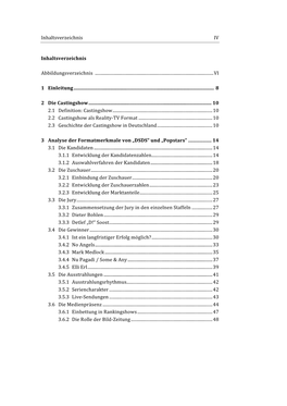 IV Inhaltsverzeichnis Abbildungsverzeichnis