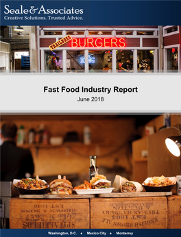 Fast Food Industry Report June 2018