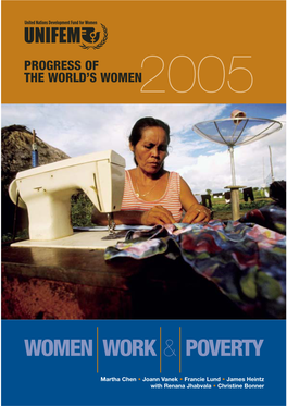 Progress of the World's Women 2005: Women, Work and Poverty