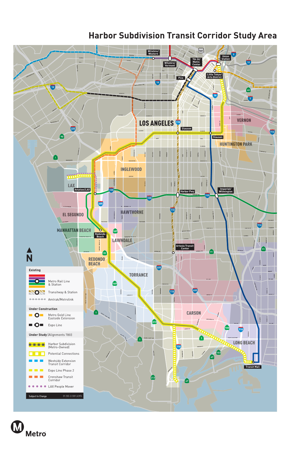 Harbor Subdivision Transit Corridor Study Area