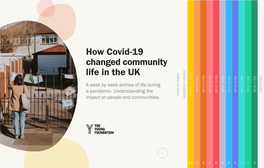 How Covid-19 Changed Community Life in the UK