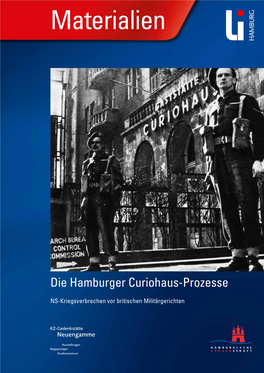 Die Hamburger Curiohaus-Prozesse