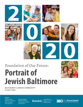 2020 Greater Baltimore Jewish Community Study