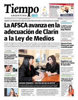 Abal Medina Le Respondió El Titular De La AFSCA