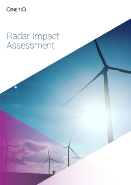 Radar Impact Assessment