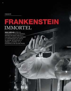 Frankenstein Immortel