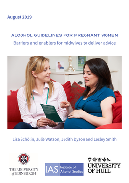Alcohol Guidelines for Pregnant Women Barriers and Enablers for Midwives to Deliver Advice