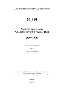 Archives De La Paroisse De La Chapelle-Devant-Bruyères.Pdf