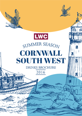 Cornwall South West Drinks Brochure 2016 Contents