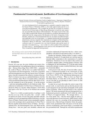Fundamental Geometrodynamic Justification of Gravitomagnetism