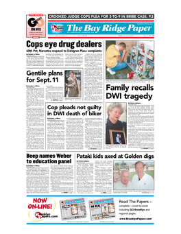 Family Recalls DWI Tragedy Cops Eye Drug Dealers