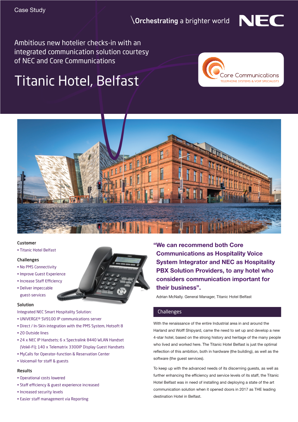 Titanic Hotel, Belfast