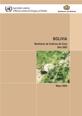 Bolivia Monitoreo De Cultivos De Coca 2003