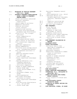 CLASS 331 OSCILLATORS January 2011